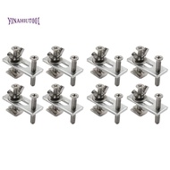 8PCS T-Track  Hold Down Clamp Kit, Compatible with 3018-PRO/3018-MX3/3018-PROVer CNC Router Machine