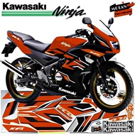 Decal Sticker Striping Variasi NINJA RR 150 New 2Tak 2012-2013-2014-2015-2016 Motif Ori NINJA RR SE