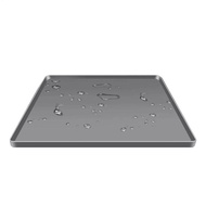 Small Fridge Silicone Mat Small Fridge Drip Tray Silicone Mat Spill-Proof Refrigerator Accessories F