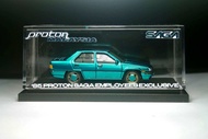 Hot wheels Proton Saga Custom made Turquoise metallic