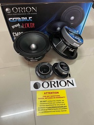 ชุดละ 8500บาท ลำโพงกลาง 8นิ้ว 2ดอก แหลมจาน 2ดอกยี่ห้อ ORION รุ่น CM85+CTW150