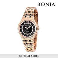 Bonia Rosegold Sapphire Glass Women Watch (32mm) BNB10594-2533