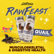 OzPro RawFeast Freeze Dried Raw Meat (Wet / Dry / Kibble) Premium Cat / Kitten / Senior Food (Treats