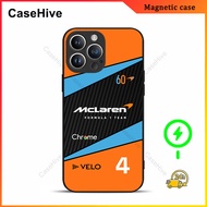 MCL60 Lando Norris LN04 Phone Case for iPhone 17 Pro Max / iPhone 16 Pro Max / 15 Pro Max / 13 / Sam
