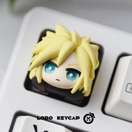 Ready Stock Final Fantasy ff7~Tifa Alice Unique Resin Art Keycap Mechanical Keyboard Keycap Gift Wir