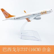 16cm Alloy Metal Gol Transportes Aereos S.A. B737 Model Plane Diecast Aircraft