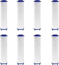 8Pcs Shower Head Filter Universal PP Cotton Filter Shower Filters Core 8 x 2.5 cm Shower Head Replac