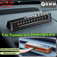 BMW Car Temporary Parking Card Hidden Number Plate Double Number Holder For Z4 E89 E85 X5 G05 F15 E5