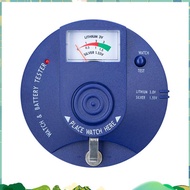 Quartz Movement Tester ,Circular Type Watch Battery Pulse Tester and 1.5V 3V Button Cell Battery Ana