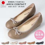 日本製🇯🇵ARCH CONTACT 2.5cm低跟 蝴蝶結🎀減壓鞋