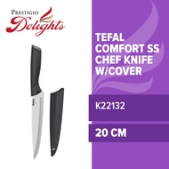 Tefal Comfort SS Chef Knife 20cm w/Cover K22132