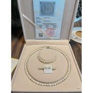 7-8mm freshwater mussel set - meaningful gift for grandmother and mother