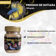 PAKAN IKAN PREMIUM 88 MUTIARA PELET IKAN HIAS KECIL