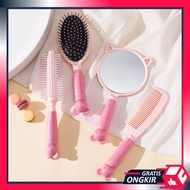 Gratis Ongkir - Sisir Cermin Roll Rias Import / Sisir Rambut Rontok / Roll Sisir Rambut / Kaca