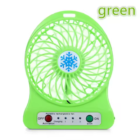 Mini Fan Portable Fan Desk Fan Rechargeable Personal Quiet Mini Desk Fan Usb Fan 3 Speed Adjustable