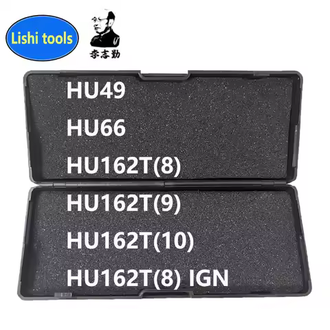 New LiShi 2 in 1 Tool HU49 HU66 HU162T(8) HU162T(9) HU162T(10) 8/9/10 CUT Locksmith Tools
