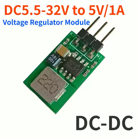 DC5.5-32V to 5V/1A Voltage Regulator Replace TO220 LM7805 5V Positive Voltage Regulators Input DC-DC