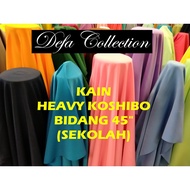 Kain Heavy Koshibo Bidang 45" (Sekolah) - DF 0322