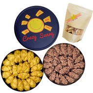 【餅乾研究室】 原味曲奇+巧克力曲奇2盒組&焦糖蝴蝶酥隨手包