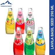 PRAN LAVILLA BASIL SEED FRUIT DRINK 290 ML MANGO/KIWI/STRAWBERRY/LYCHEE/POMEGRANATE/COCKTAIL