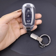 TPU Car Key Case for Hyundai Custo Palisade Grandeur Azera Elantra GT Kona 2018 2019  Remote Fob Protector Cover Car Accessories