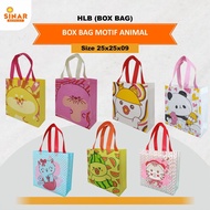 [DOZENS] Children's Birthday Bags | Birthday Goodie Bag | Animal Bento Birthday Bag for Kids 25x25x9