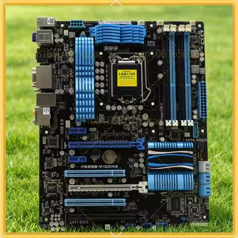 Used for ASUS P8Z68-V/GEN3 LGA1155 ATX Motherboard Z68 DDR3 Support 2nd 3rd Gen Intel CPU