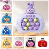 PETALBOX​ Push Game Pop Electronic, Nezha Kuromi Super Bubble Pop Light Game, Electronic Pop Doraemo