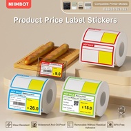 NIIMBOT B21/B1/B31 Product Price Label Paper, Convenience Store Price Label Sticker, Supermarket
