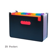 A4 Expandable Accordion File Folder 13/24 Pocket Filing Folder Organizer Desk Organizer Fail Beg Fai
