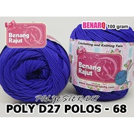 POLY D27 PLAIN 68 I MEDIUM POLYESTER D27 PLAIN 68