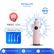 Zenyum Water Flosser Pro (White/Black/Pink) - Rechargeable Portable Dental Care Water Resistant IPX7