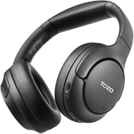 TOZO HT2 Hybrid Active Noise Cancelling Headphones, Wireless Over Ear Bluetooth Headphones, 60H Play