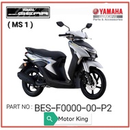 Cover Set & Stripe Yamaha Scooter Ego Gear ( MS1 / VPBC5 Blue ) 100% HLY Original Yamaha Coverset / 
