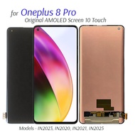 Amoled Screen For One Plus Oneplus 8 Pro Original Display 10 Touch Screen Replacement Tested Phone L