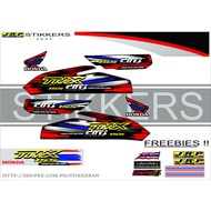 HONDA TMX 155  STICKER DECALS