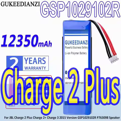 High-Capacity Reliable Replacement For Jbl Charge 2 Plus 3 2015 Version GSP1029102R P763098 Speaker 