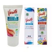Paket VERILE Anti Jerawat-Verile Acne Gel Verile Acne Blemish Cream Verile Facial Wash 3pcs