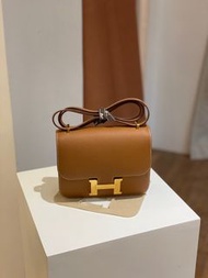 Hermes mini Constance 金金