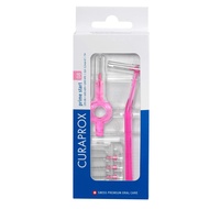 Curaprox CPS 08 Prime Start Interdental Brushes Set, 5 Interdental brushes CPS 08 + 1 UHS 409 holder