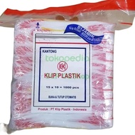 Original KLIP PLASTIC Clips, Size 10 x 15 10x15/ 1000 sheets of/ /