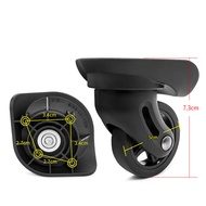 A-19 Small Universal Wheel Luggage Wheel Replacement Trolley Case Accessories Password Suitcase Reel