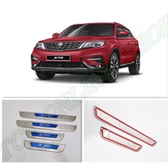 Proton X-70 Side Steel Plate/Door Side Step/Side Sill Plate Stainless Steel 4 PCS(WITH OUT LED)