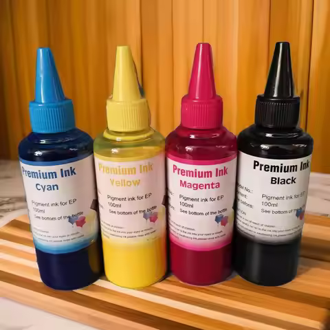 4X100ml 748 907 908 755 Pigment Ink for Epson Workforce Pro WF 6590 6090 6090 8090 8590 6530 WF-8090