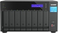 QNAP TVS-h874T-i7-32G-US 8 Bay High-Speed Desktop NAS with Intel 12th Gen CPU, up to 64GB DDR4 Memory, Thunderbolt 4 and 2.5GbE connectivity (Diskless)