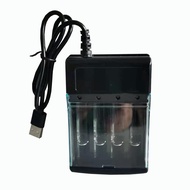 /Alkaline Rechargeable Battery Charger USB 4-Slots AA/AAA 1.5V Alkaline Batteries Smart Charger. 8