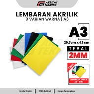 A3 2mm Acrylic Sheet Clear Acrylic Sheet Cut Color Acrylic/