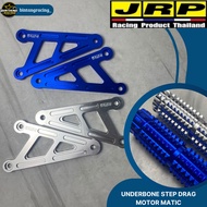 Underbone Drag Matic Step Drag Matic JRP Racing Full CNC Underbone Drag Universal Automatic Motorcyc