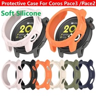 Silicone Case Cover For Coros Pace 3 2 Smart Watch Strap Soft TPU Protective Bumper Protector Shell 