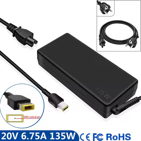 20V 6.75A 135W Laptop Ac Adapter Charger for Lenovo Legion Y520 Y520-15IKB Y520-15IKBN Y520-15IKBA Y
